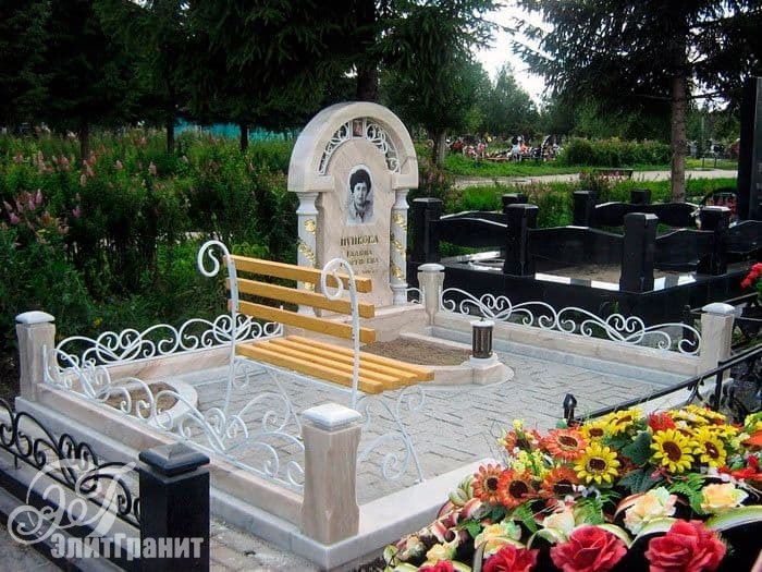 Бручатка на могилу. Благоустройство могил в Минске.